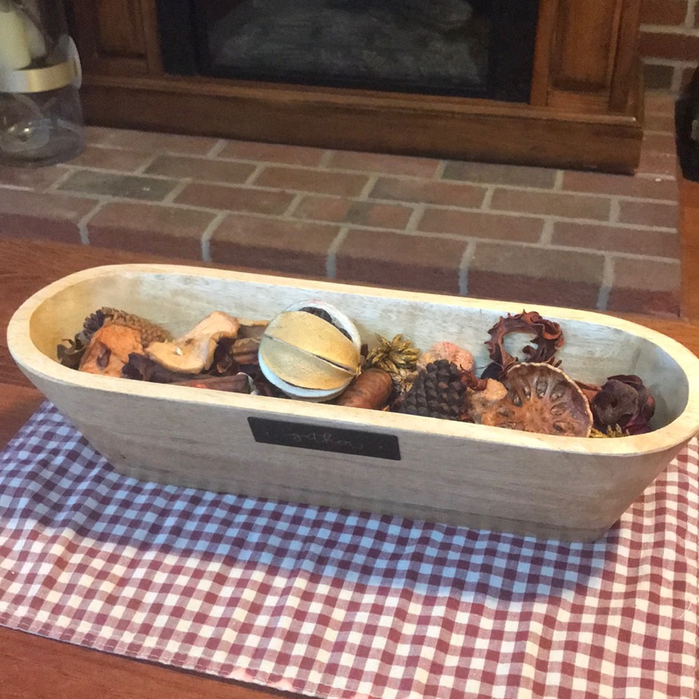 Wooden bowl